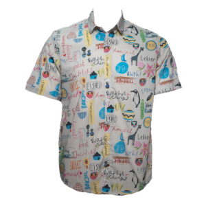 Howzit Cream Sheffield Shirt